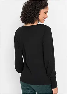 Pullover mit Ballonärmeln, bonprix