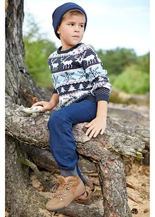 Norweger-Pullover aus reiner Baumwolle, bonprix