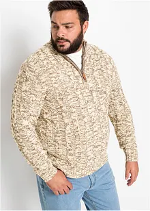 Troyer Pullover mit Reißverschluss, bonprix