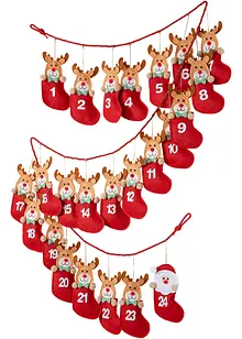 Adventskalender mit 24 Beutel, bonprix