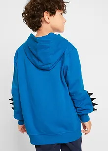 Jungen Kapuzensweatshirt Dino aus Bio-Baumwolle, bonprix