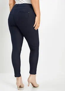 Leggings mit Blütendruck und Glitzersteinen, bonprix