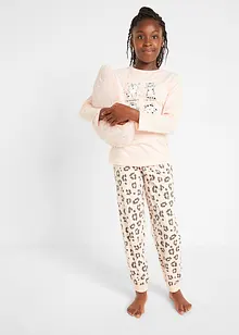 Mädchen Pyjama (2-tlg. Set) mit Bio-Baumwolle, bonprix