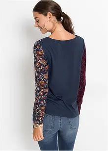 Langarmshirt mit Knöpfen, bonprix
