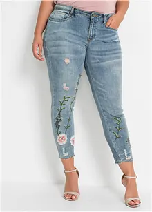Jean skinny extensible à taille mi-haute, bonprix