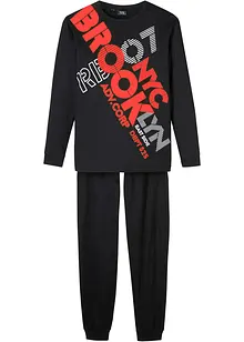 Jungen Pyjama mit Bio-Baumwolle (2-tlg. Set), bonprix