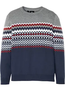 Norweger Pullover mit reiner Baumwolle, bonprix