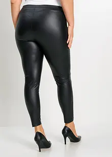 Trendige Lederimitat Leggings, bonprix