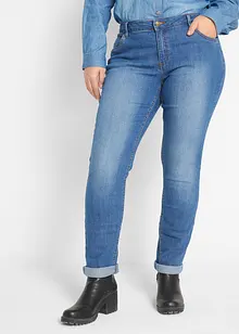 Jean skinny taille mi-haute, stretch, bonprix