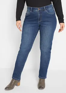 Straight Jeans Mid Waist, Stretch, bonprix