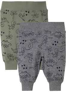 Baby Shirthose aus Bio Baumwolle (2er Pack), bonprix