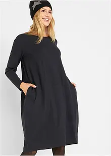 Baumwoll-Shirtkleid in O-Form, bonprix