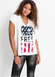 Shirt mit Print, bonprix