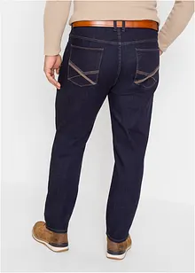 Jean multi-stretch avec empiècement taille confortable, Regular Fit Straight, bonprix