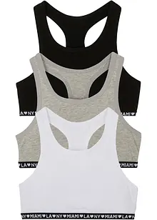 Lot de 3 brassières, bonprix