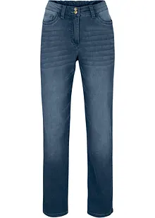 Jean thermo avec effet push-up et taille confortable, Straight, bonprix