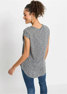 Longshirt mit hervorgehobener Schrift, bonprix