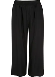 Pantalon 3/4 en viscose avec tour de taille élastique, bonprix