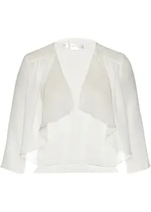 Chiffon- Bolero mit recyceltem Polyester, bonprix