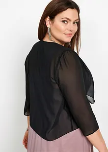 Chiffon- Bolero mit recyceltem Polyester, bonprix