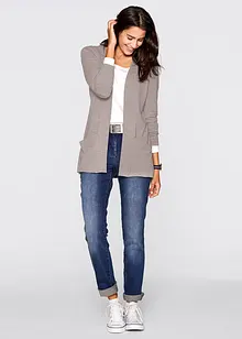 Stretch-Shirtjacke aus softer Viskose, bonprix