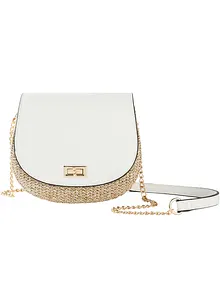Sac à bandoulière aspect paille, bonprix