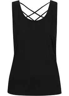 Jersey-Top mit Rückendetail, bonprix