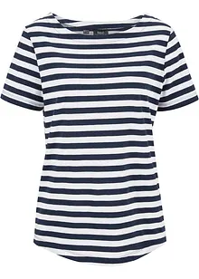 T-Shirt mit U-Boot-Ausschnitt, bonprix