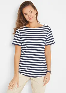 T-Shirt mit U-Boot-Ausschnitt, bonprix