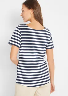 T-shirt à encolure bateau, bonprix