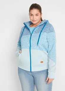 Sweat zippé, bonprix