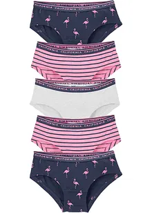 Lot de 5 culottes fille, bonprix