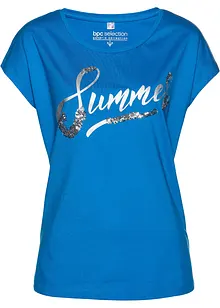 T-shirt avec sequins, bonprix