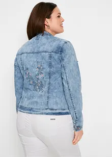 Jeansjacke mit Stickerei, bonprix