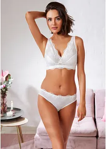 Bralette ohne Bügel mit Bio-Baumwolle, bonprix