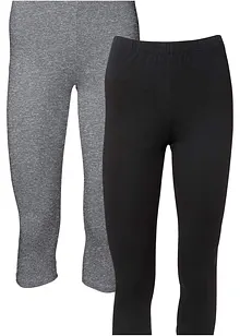 Capri-Leggings (2er-Pack), bonprix