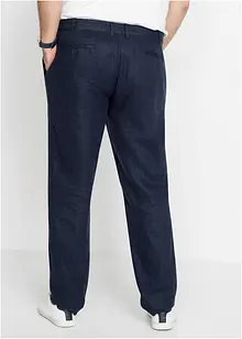 Regular Fit Chinohose aus reinem Leinen, Straight, bonprix