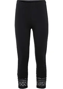 Capri-Leggings mit Spitze, bonprix