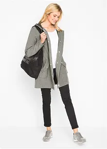 Softshell-Parka mit Kapuze, bonprix