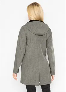 Softshell-Parka mit Kapuze, bonprix