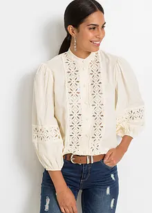 Blouse à dentelle, bonprix