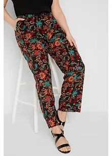 Pantalon taille élastiquée  en viscose, bonprix