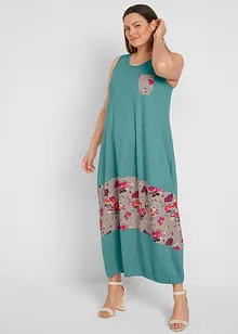 Maxi Baumwoll-Kleid in O-Form, bonprix