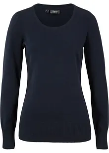 Pull en fine maille basique, bonprix