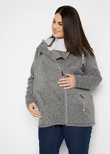 Fleece-Umstands- und Tragejacke, bonprix