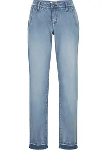 Soft-Stretch-Jeans im Chinostil, verkürzt, John Baner JEANSWEAR