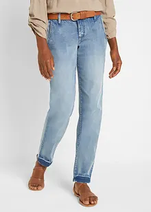 Soft-Stretch-Jeans im Chinostil, verkürzt, John Baner JEANSWEAR