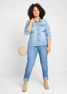 Straight Jeans Mid Waist, Stretch, bonprix