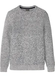 Pullover in hautfreundlicher Baumwolle, bonprix