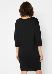 Robe sweat à encolure bateau, bonprix